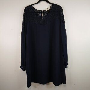 Umgee Lace BlueTunic Dress Size 2XL